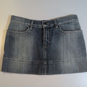 Just Cavali Denim Mini Skirt